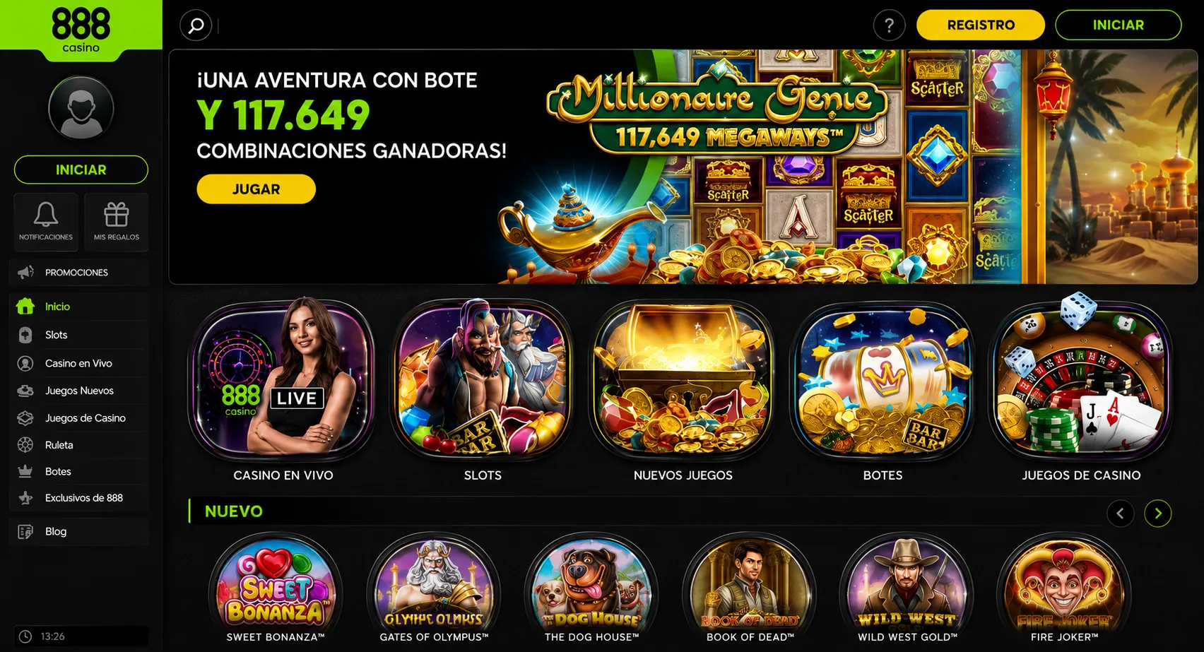 888 Casino mejores casinos: El mejor casino en línea en México en general